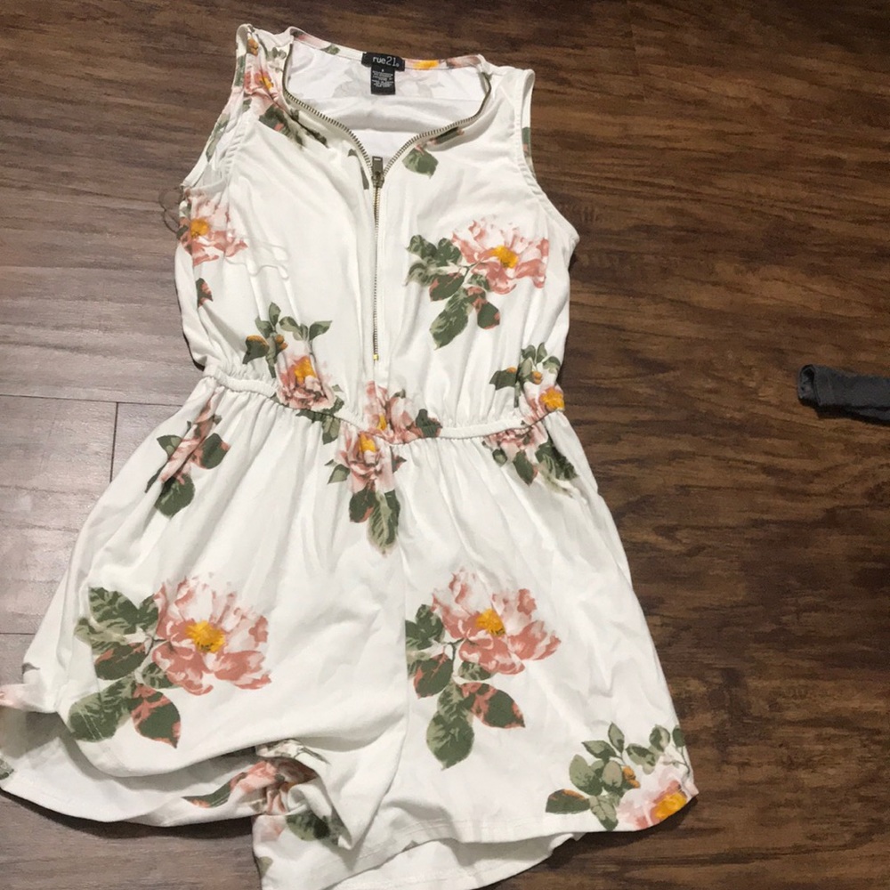 Rue 21 floral romper